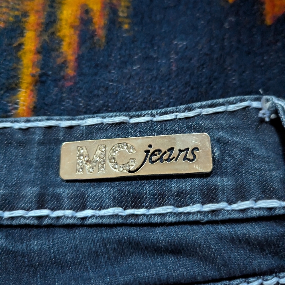 Miss Chic Jeans Dark Blue Cropped Denim - Picture 4 of 4
